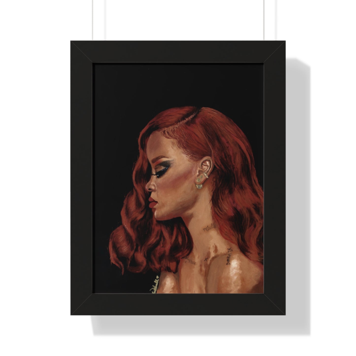 "Diamonds" Framed Print