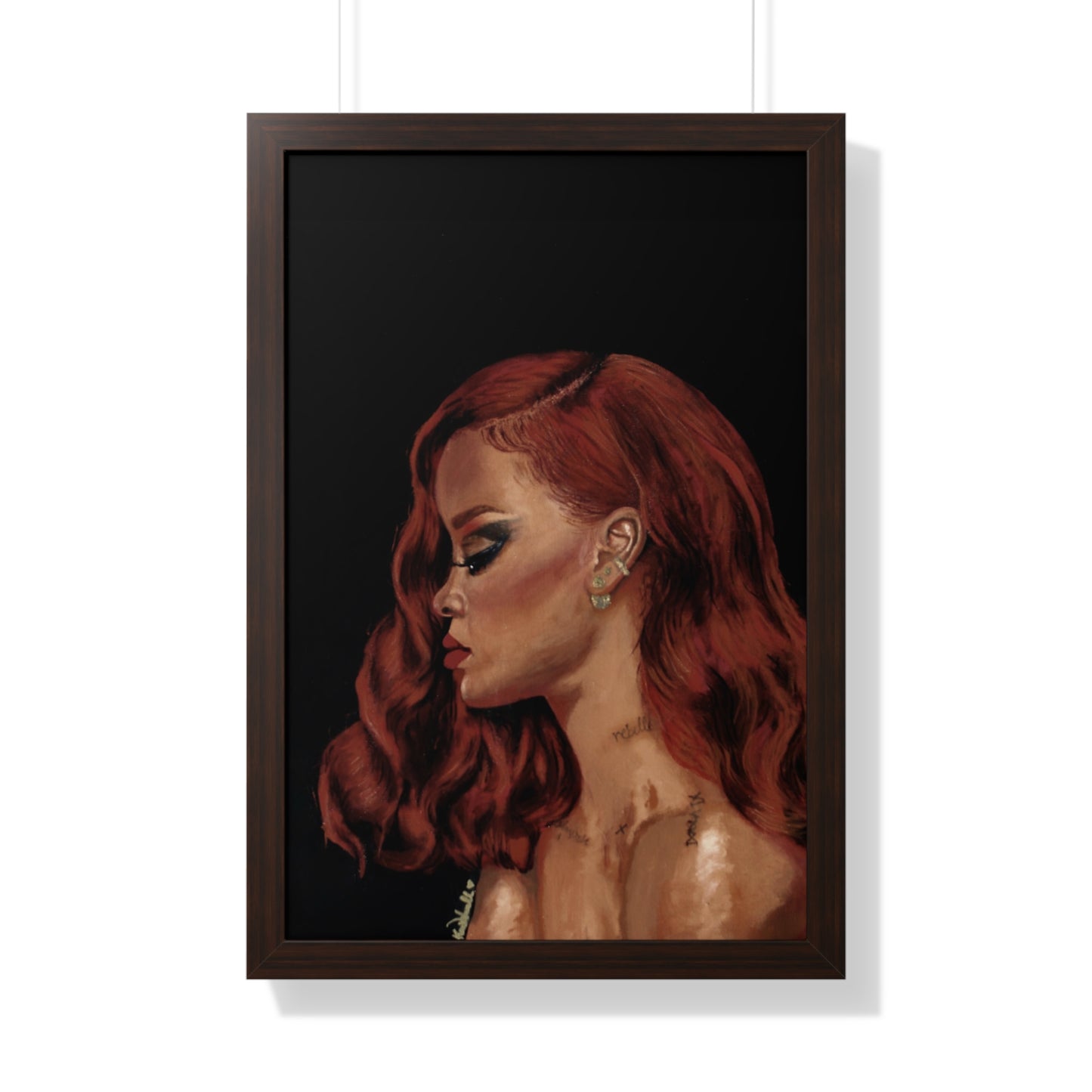 "Diamonds" Framed Print