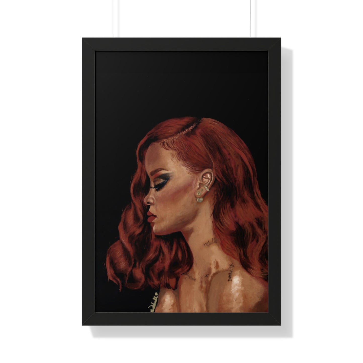 "Diamonds" Framed Print