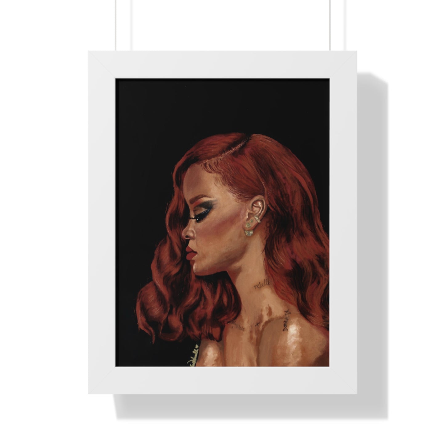 "Diamonds" Framed Print