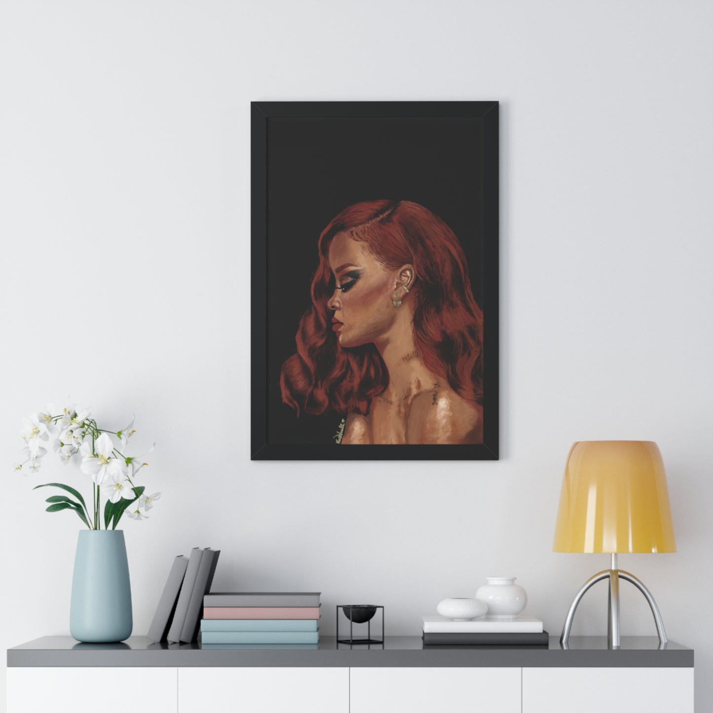 "Diamonds" Framed Print