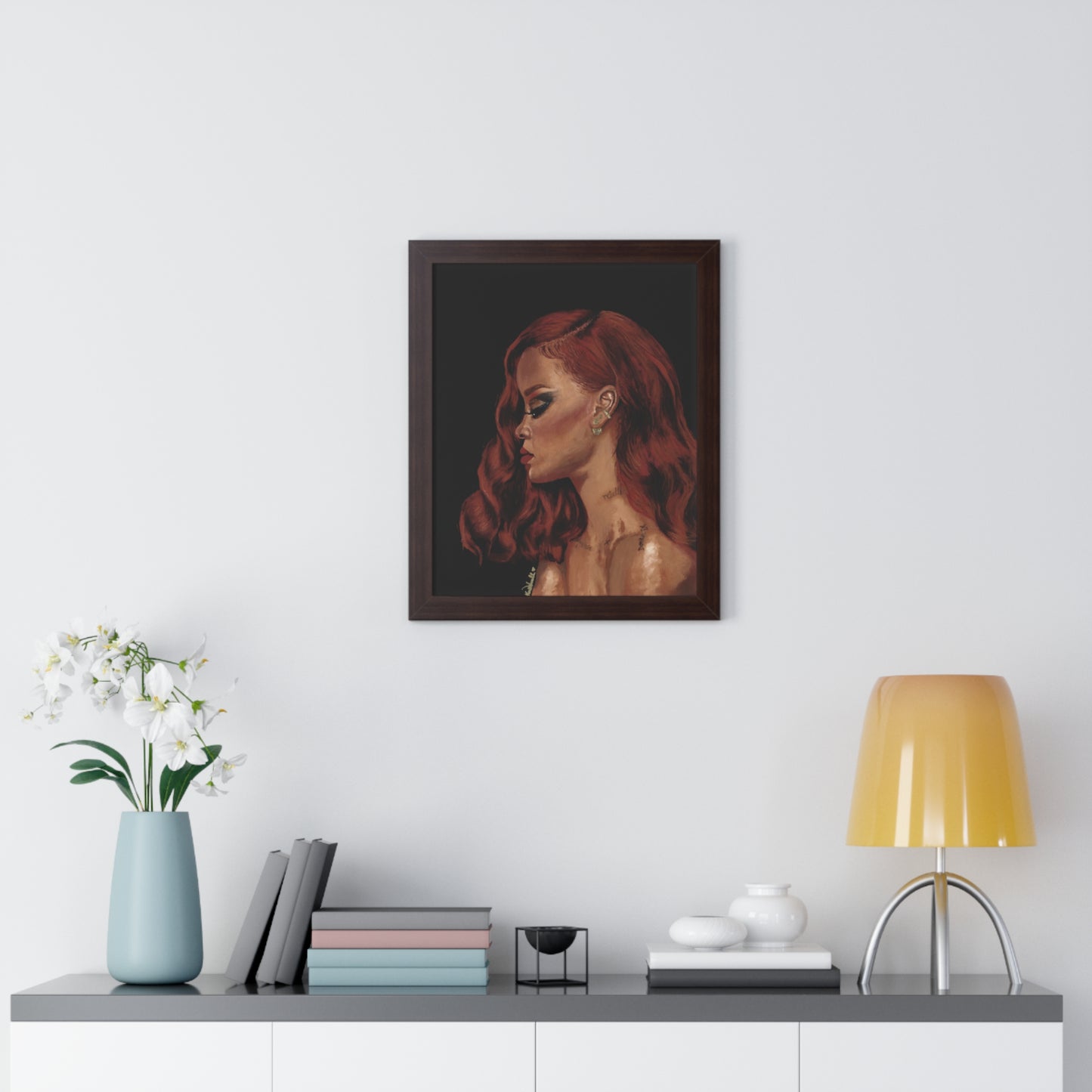 "Diamonds" Framed Print