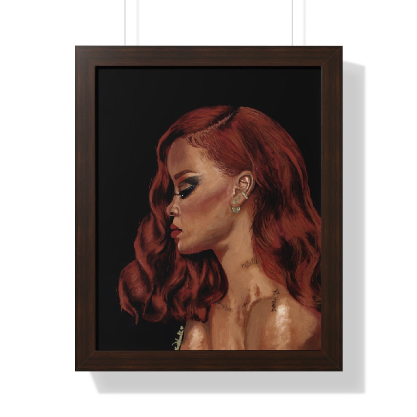 "Diamonds" Framed Print