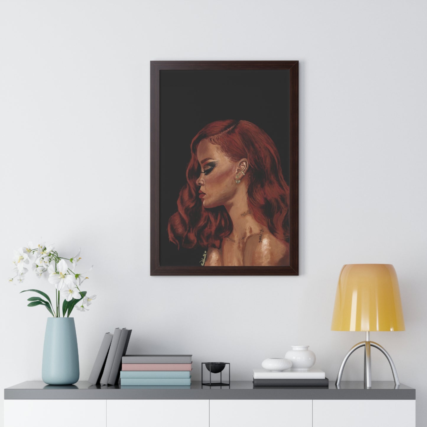 "Diamonds" Framed Print
