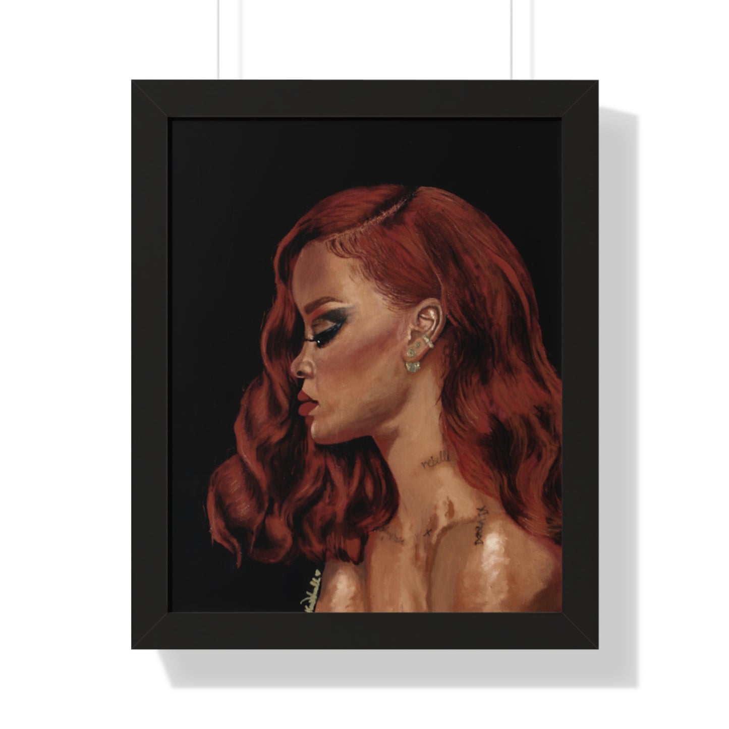 "Diamonds" Framed Print