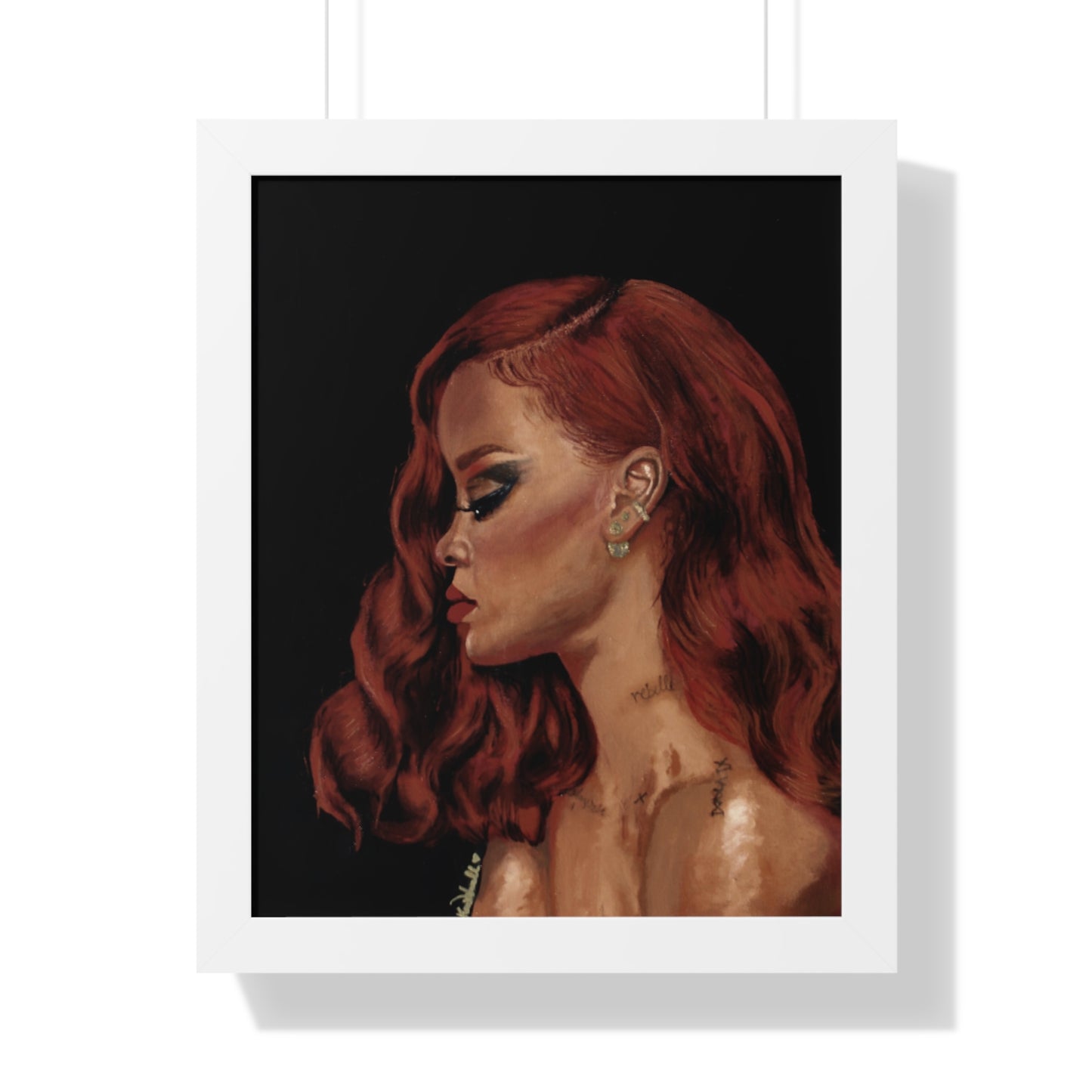 "Diamonds" Framed Print